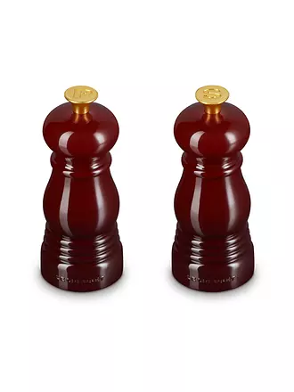 LE CREUSET | Mini Salz- & Pfeffermühlen Set 12,5cm Garnet | 